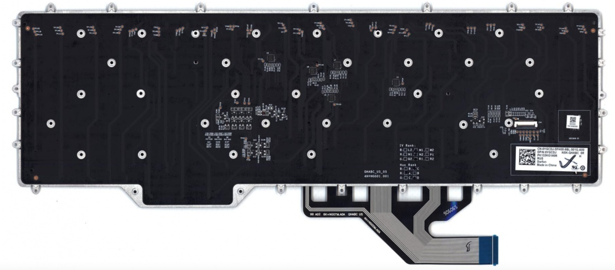 Клавиатура Dell Alienware Area 51m R2 OEM