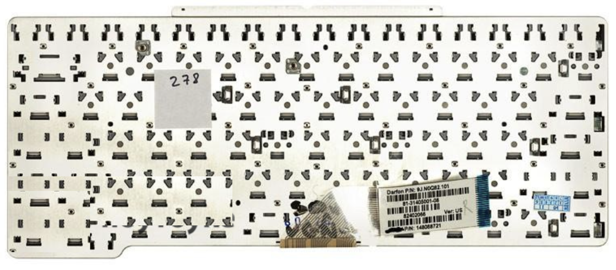 Клавиатура Sony VAIO VGN-SR165E/B без рамки, OEM