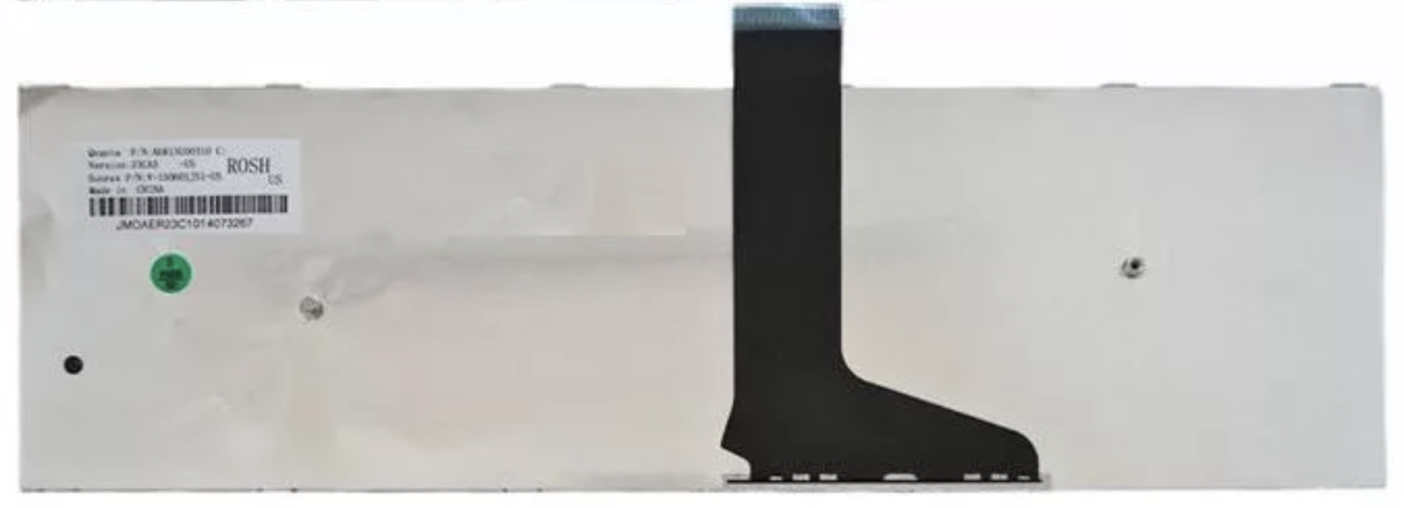 Клавиатура Toshiba Satellite C55-A белая, с рамкой, OEM