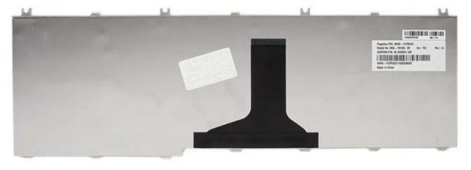 Клавиатура Toshiba Satellite L750D белая, OEM