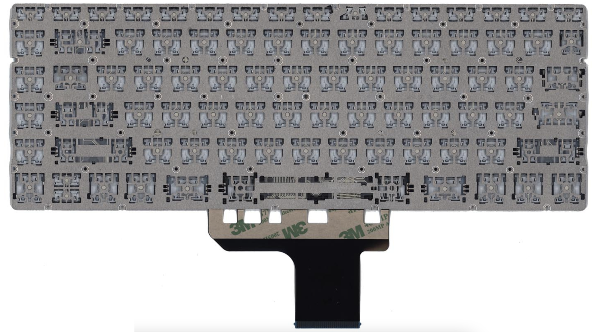 Клавиатура HP Pavilion 13-an1008ur серебристая, OEM