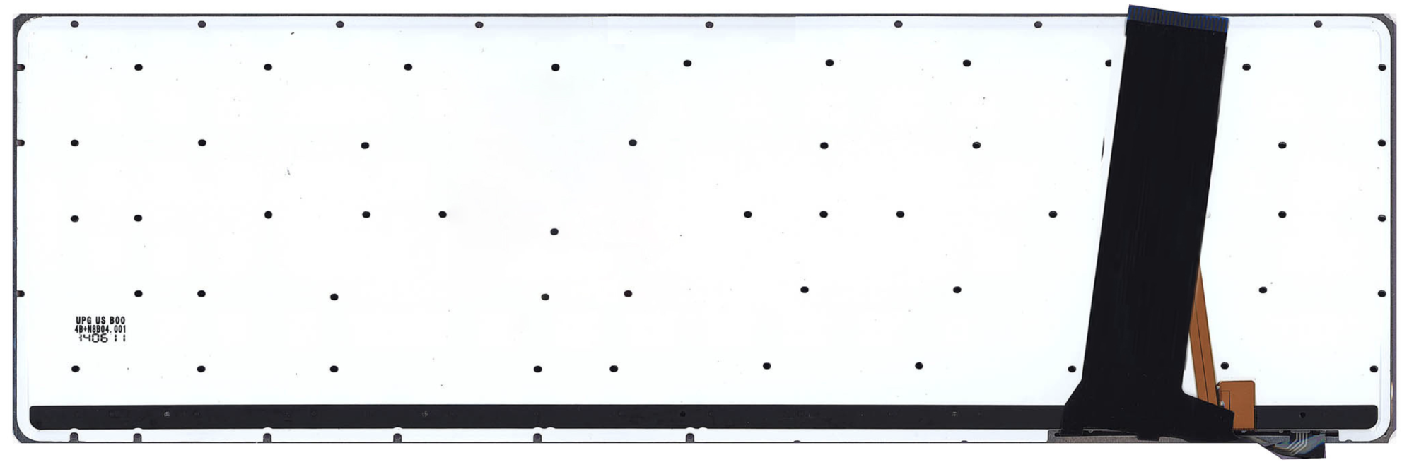 Клавиатура ASUS N76VM с красной подсветкой, OEM